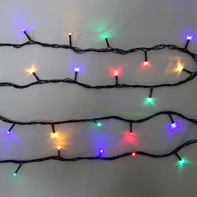 聖誕樹燈100L-110V黑線－3色