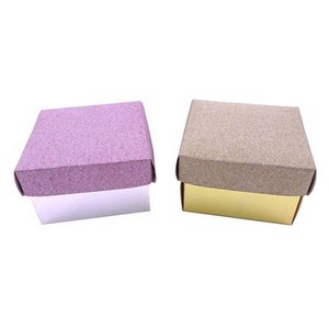 金蔥蓋小方盒－2色(50入)